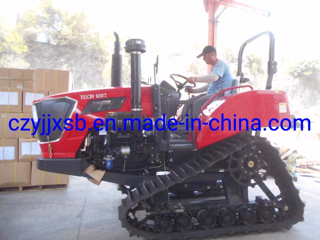 Cab Utility Farm Machine Multi-Scenario Application Agricultural Crawler Tractor