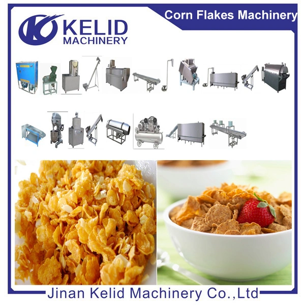 Extrusion Fruit Loops Coco Corn Pops Cereal Manufacturing Making Machine