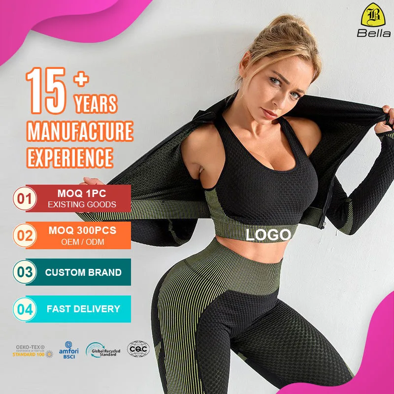 Ropa Deportiva Vetements De Sport Femme New Hot Selling Sports Fitness Yoga Wear Custom Yoga Sets Fitness Women Sportswear