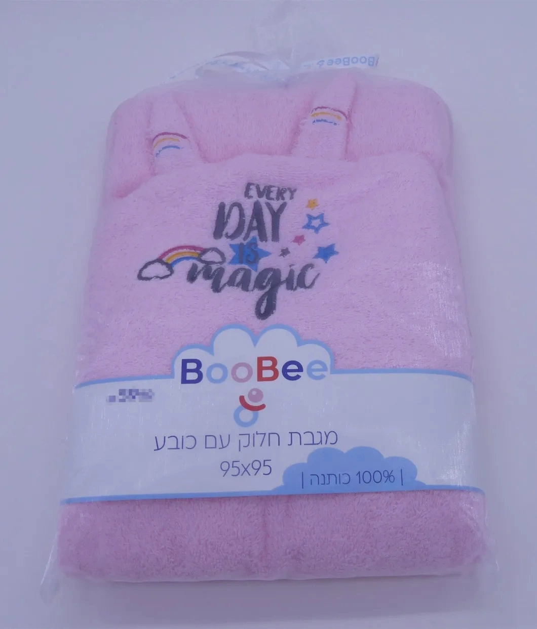 100% Cotton Terry Baby Hooded Towel Baby Terry Bath Towel