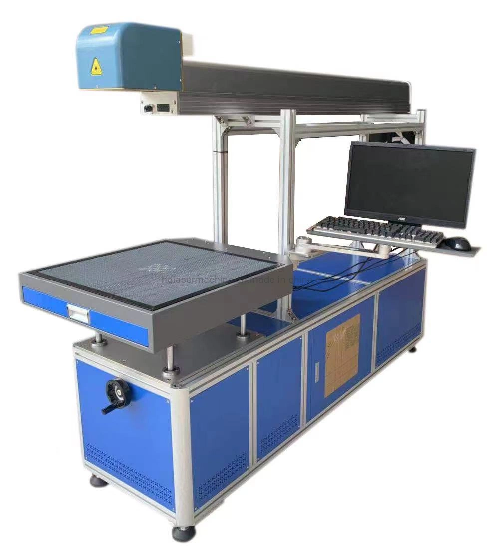 Big Working Area 600X600 Dynamic 3D Scan Head Laser Marking Machine 100W