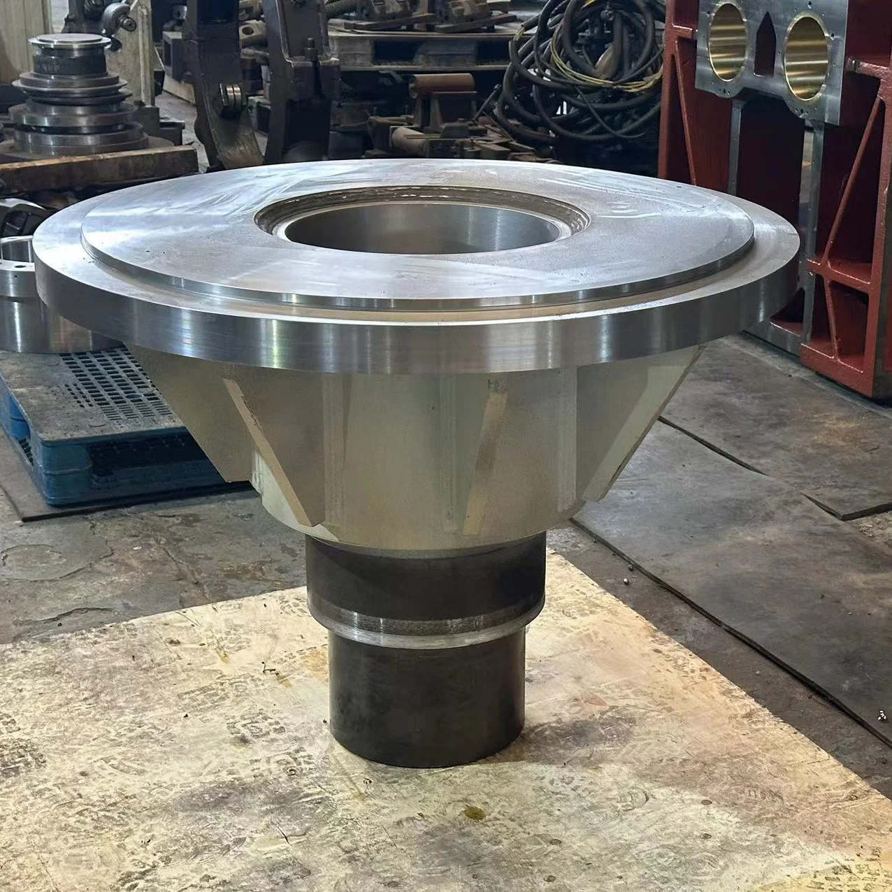 Large and Heavy Metal Fabricated Products with CNC Machining Turning Milling and Surface Finishing Treatment for Cable Industry