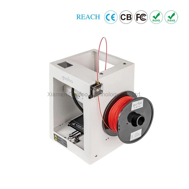 Newest Mini Portable Desktop Fdm 3D Printer of Full Assembly and Removable Magnet Mat to Print with 1.75mm 3D Filament