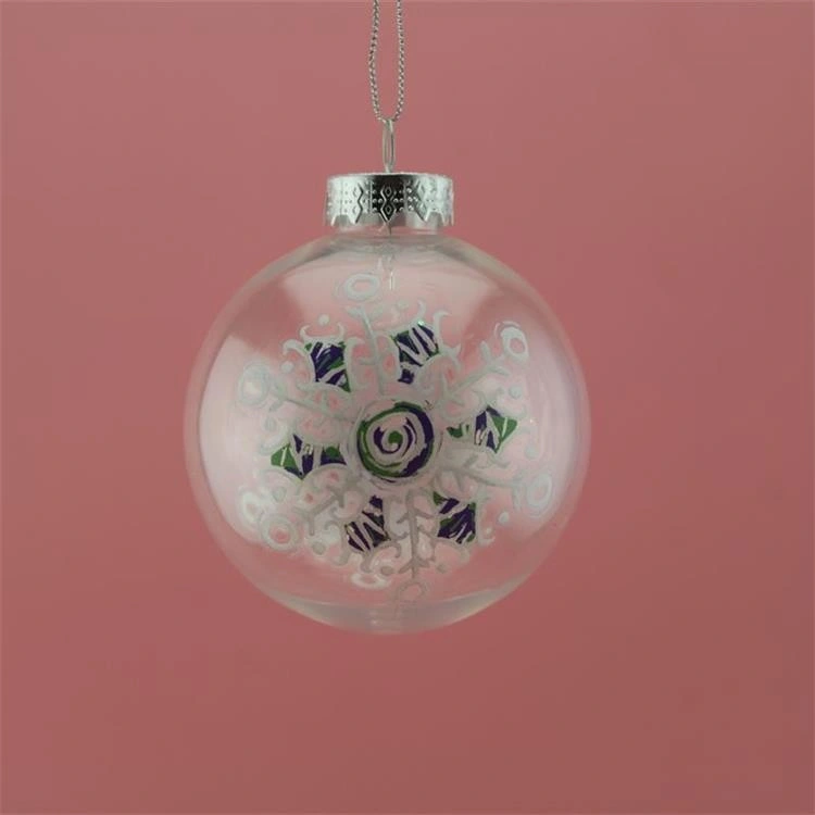 Creative Glass Christmas Ball Christmas Pendant KTV Pendant Can Hang Decorations