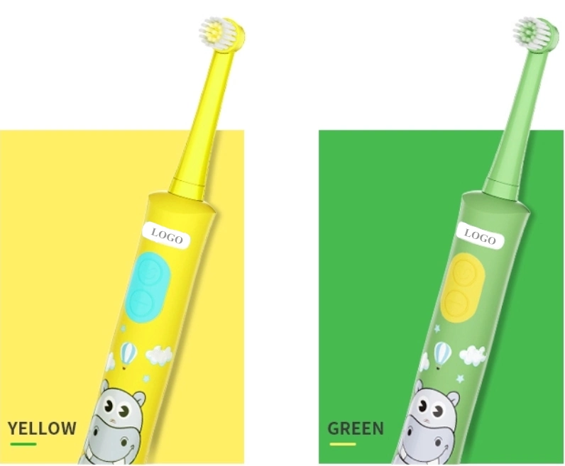 FDA Certification Eco-Friendly Rechargeable Rotating Kids Electric Toothbrush with Music