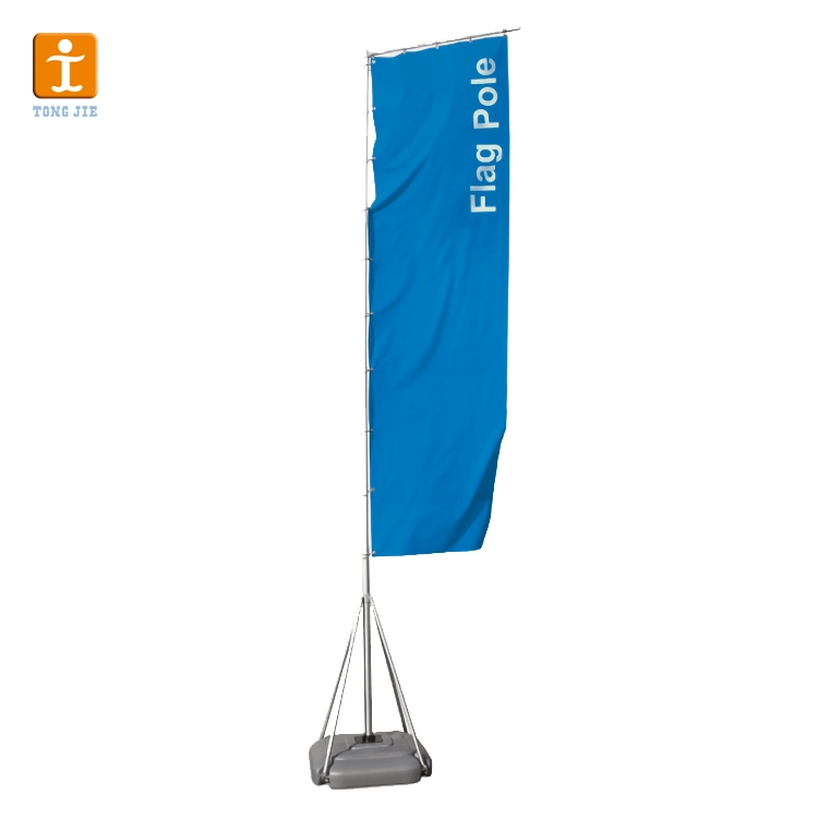 Werbung Strand Flagge mit Spike oder Cross Base