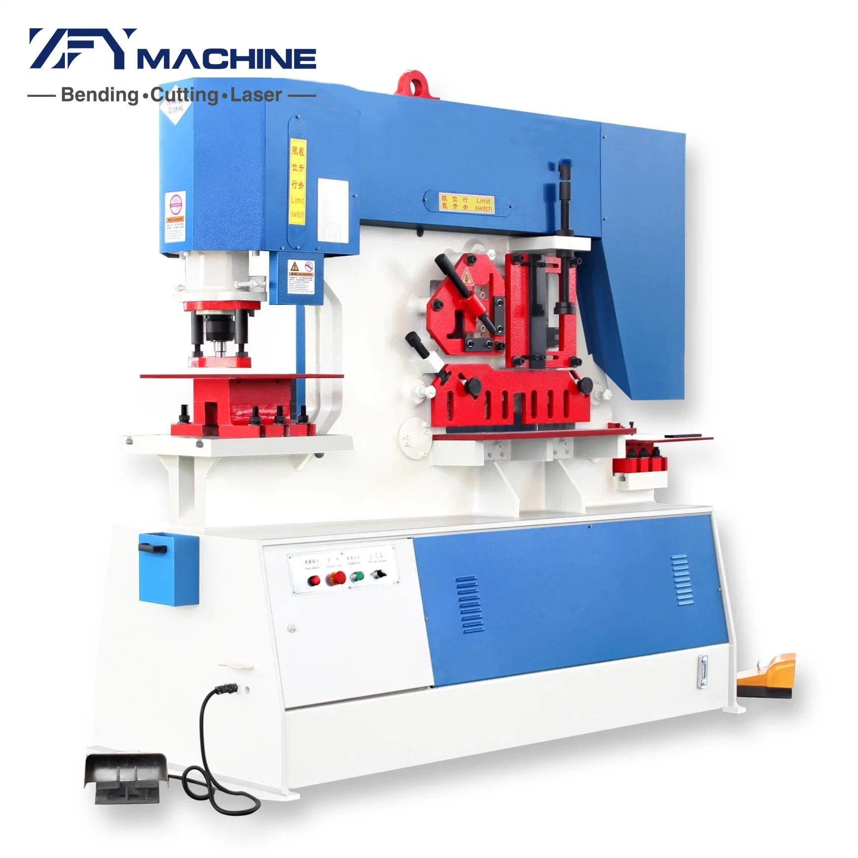 Q35y-16 U Steel Notching Hydraulic Ironworker in Punching Machine Sale Online