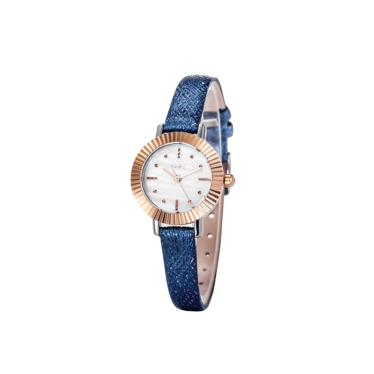 Factory Quality Woman Quartz Leather Alloy Case Gift Watches (WY-030A)