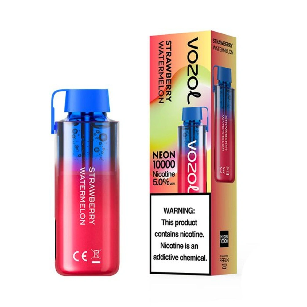 Newest Voozol Neon 10000 Bar Gear Star 9000 12000 Puffs Disposable/Chargeable Wholesale/Supplier Pod E Hookah Vape E Hookah LCD Screen Vapes