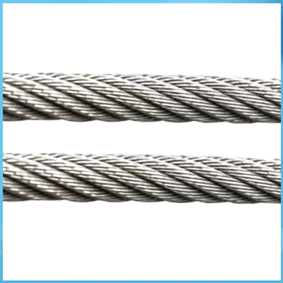 Different Diameter 6mm 8mm 10mm 13mm 304 Elevator Stainless Steel Wire Rope for Passenger Elevator