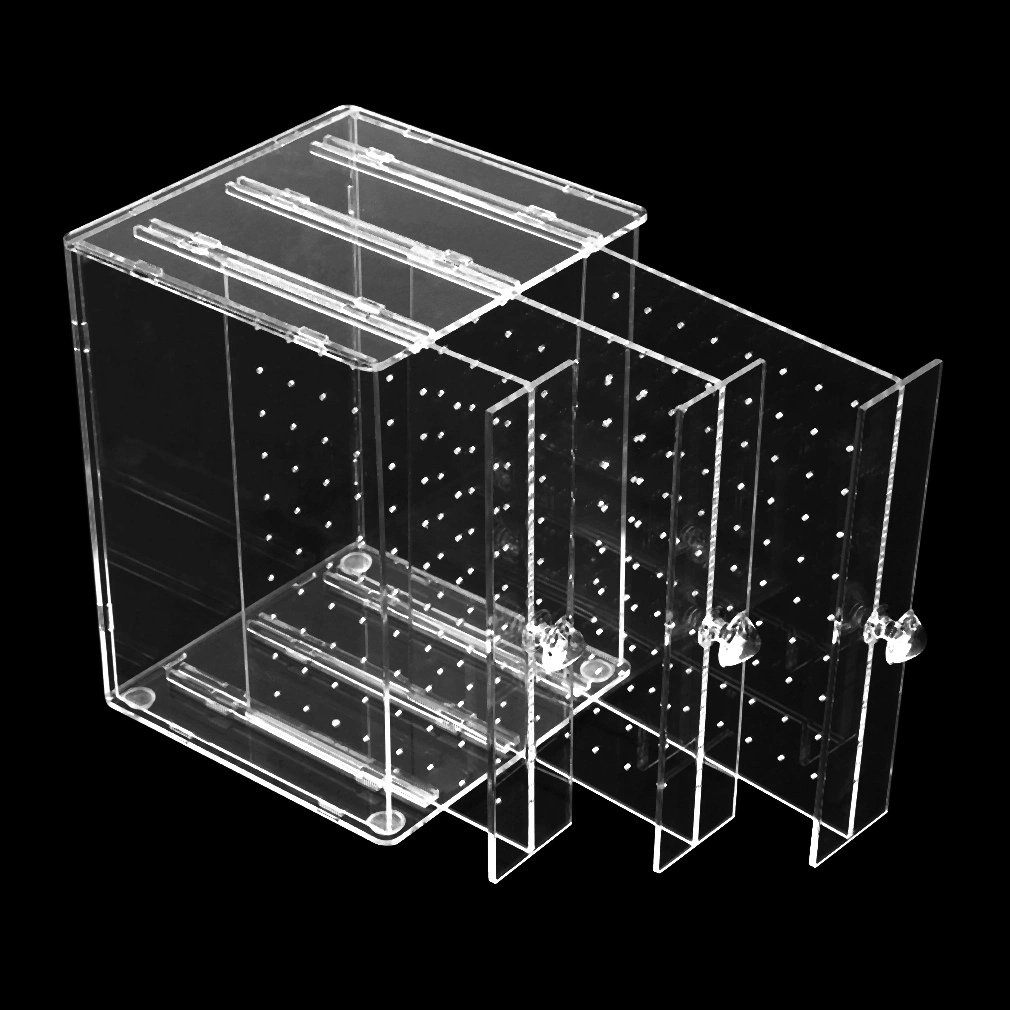 Прозрачный держатель ожерелья акриловые украшения Витрина стенда набор Коробки