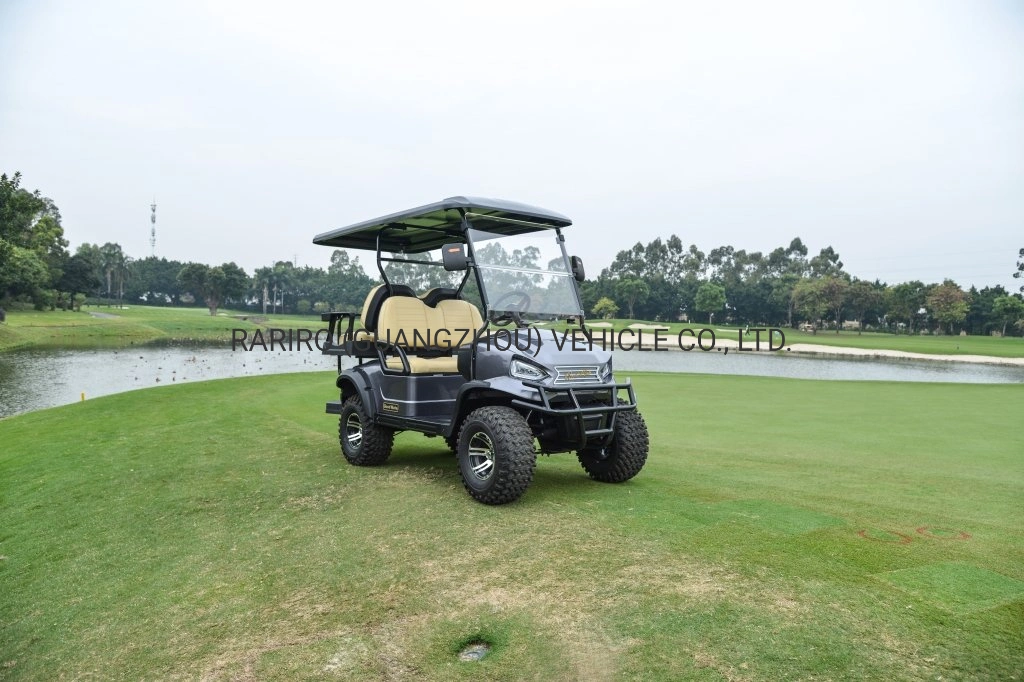 2 Seaters Electric Sightseeing Golf Cart with All Aluminum Alloy Floor