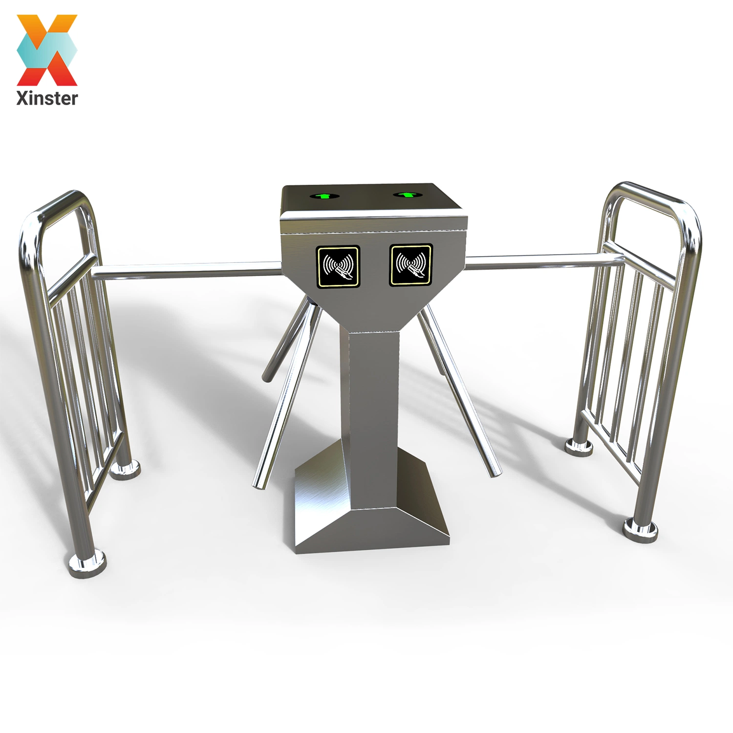 for Sale High Security Automatic 3 Arm Turnstile with RFID Reader