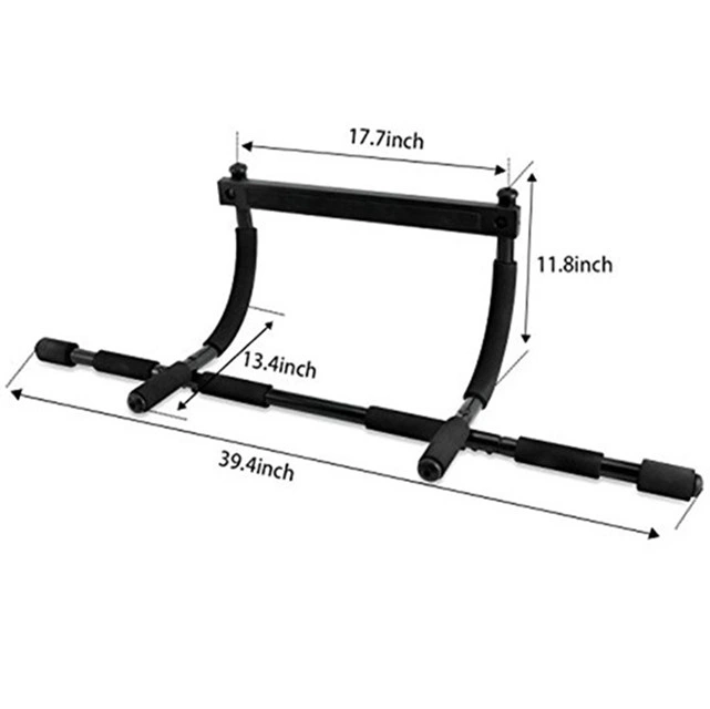 Home Fitness Auto Locking Horizontal Doorway Adjustable Door Pull up Bar Equipment