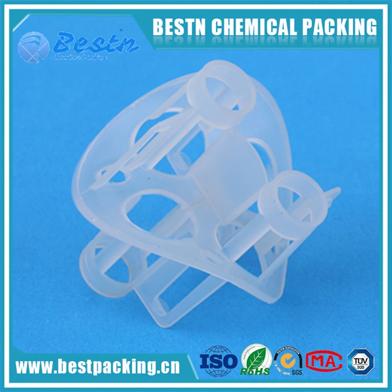 Acid Resistance PP PE Rpp 50 mm 76 mm Plastic Heilex Ring for Separation Tower