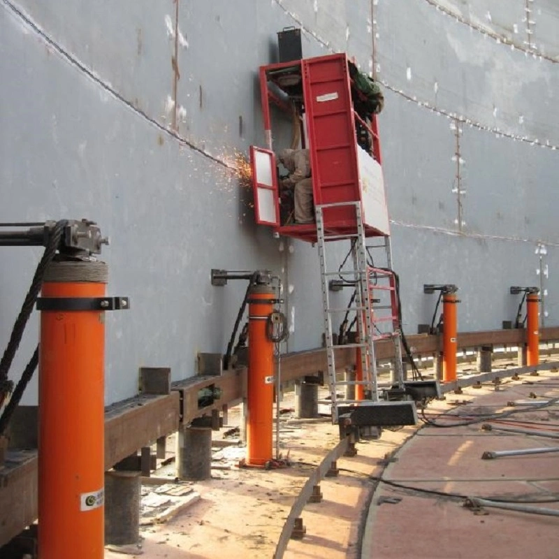 Advanced Hydraulic Jacking System for Tank Construction Equipment