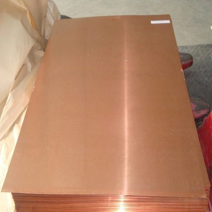 China Quality Wholesale/Suppliers Price C11000 Size Customized Copper Plate Copper Sheet with Large Stock