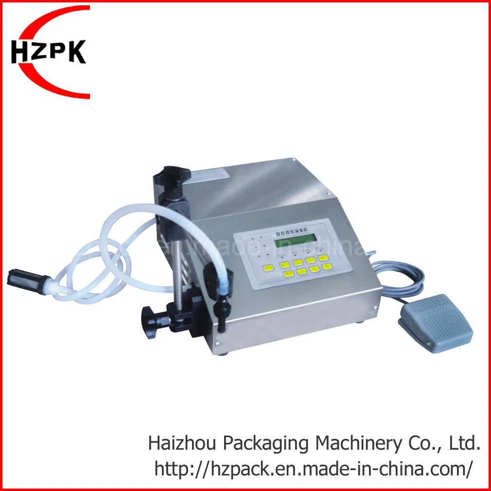 Digital Control Bottle Liquid Filler Filling Machine Equipment Hzk-160