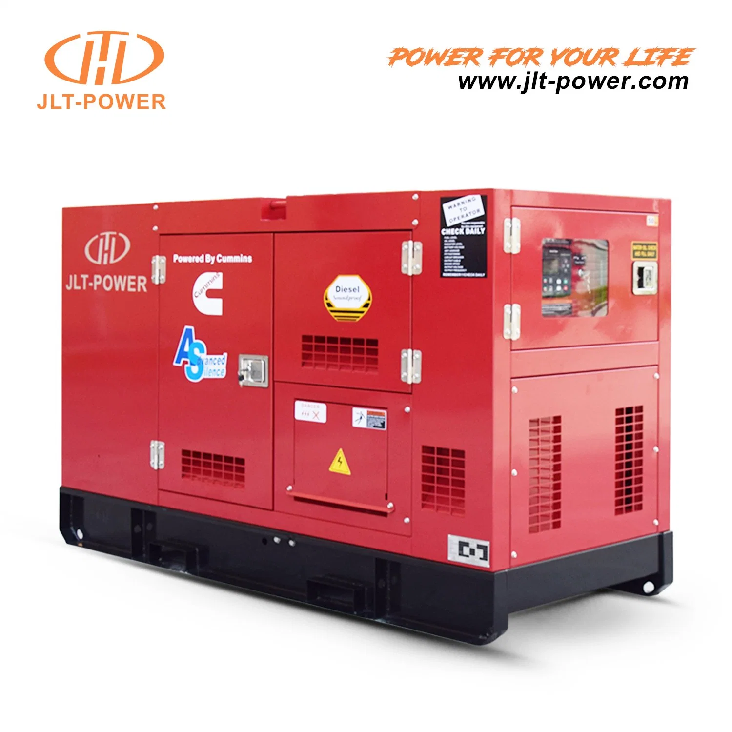 JLT-Power 60Hz 80kw/100kVA Cummins Engine Generator Set Silent Type for Sale