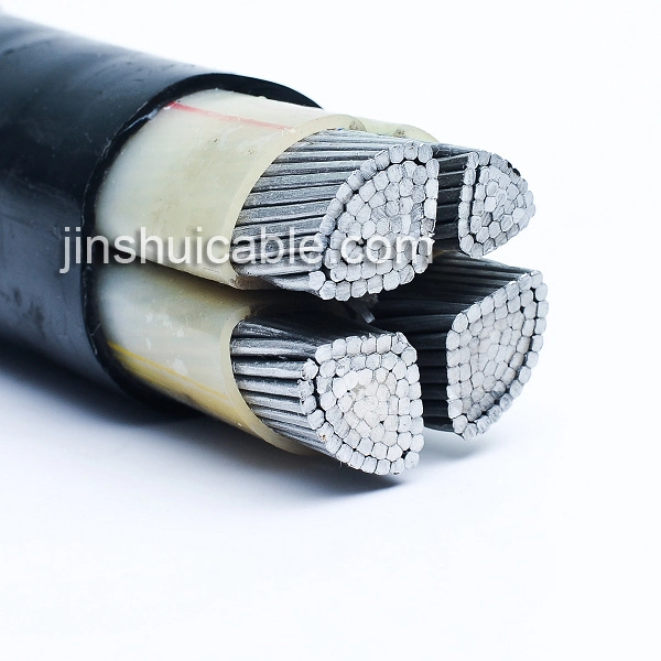 Conductor de cobre de baja tensión XLPE/PVC aislado de bajo voltaje Metro Multicore 0,6/1kV Cable de alimentación