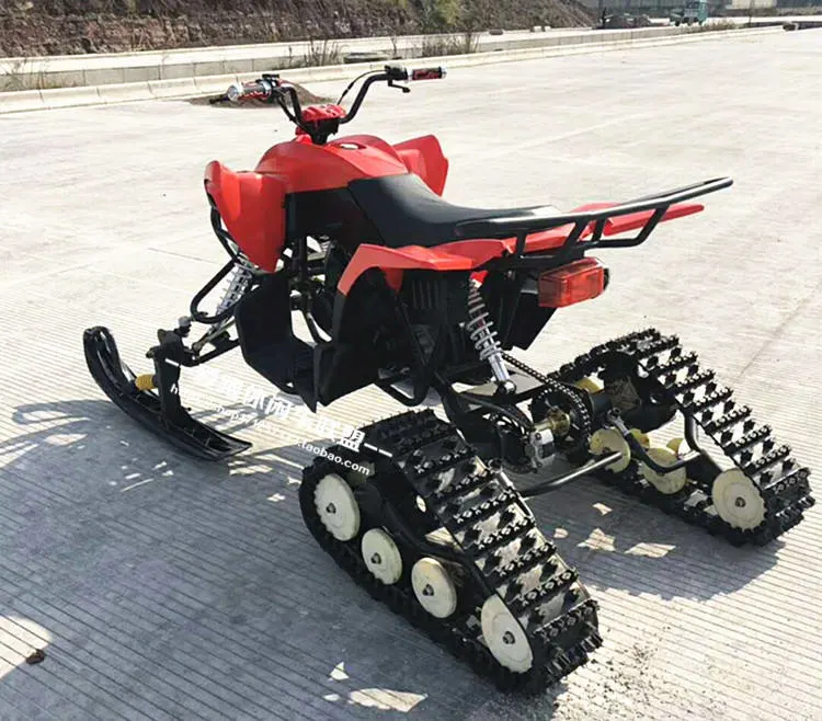 Different Design Electric Snowmobile Snow Vehicle Snow Racer