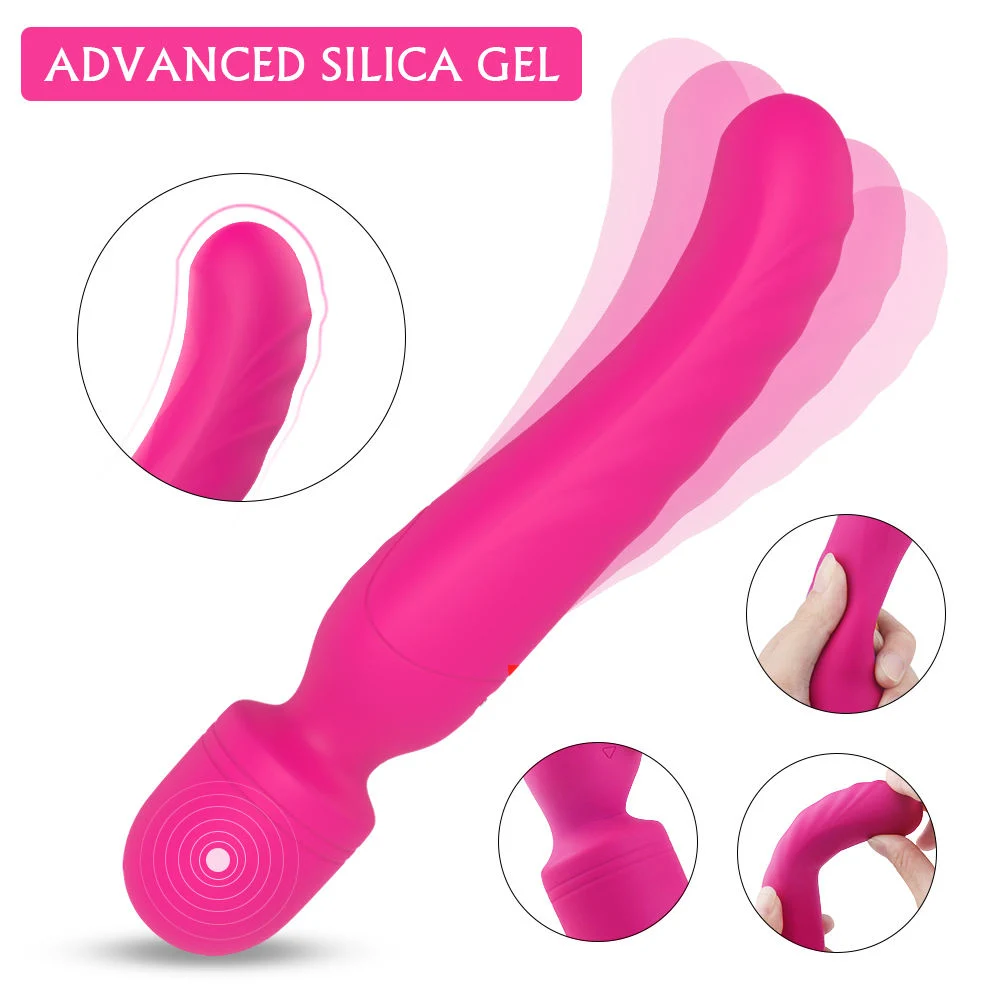 Female Vaginal Massage Stick Silicone Vibrator Sex Toys Adult Products