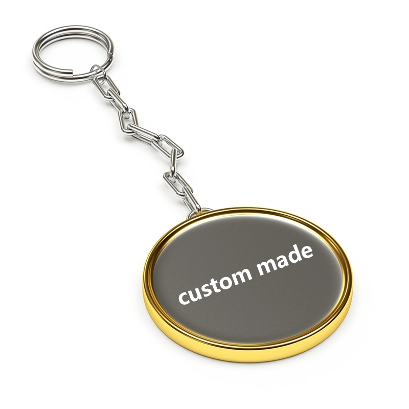 Crystal Promotional Gifts Blank Custom 3D Laser Engraving Crystal Photo LED Keychain