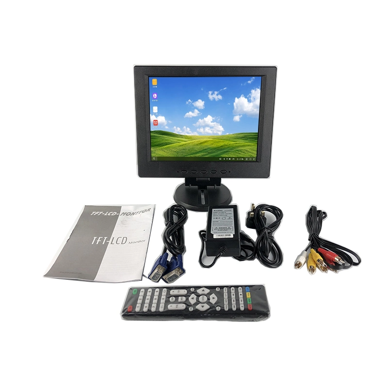 10,4 Zoll TFT LCD Color Car TV Monitor 4: 3 CCTV Monitor