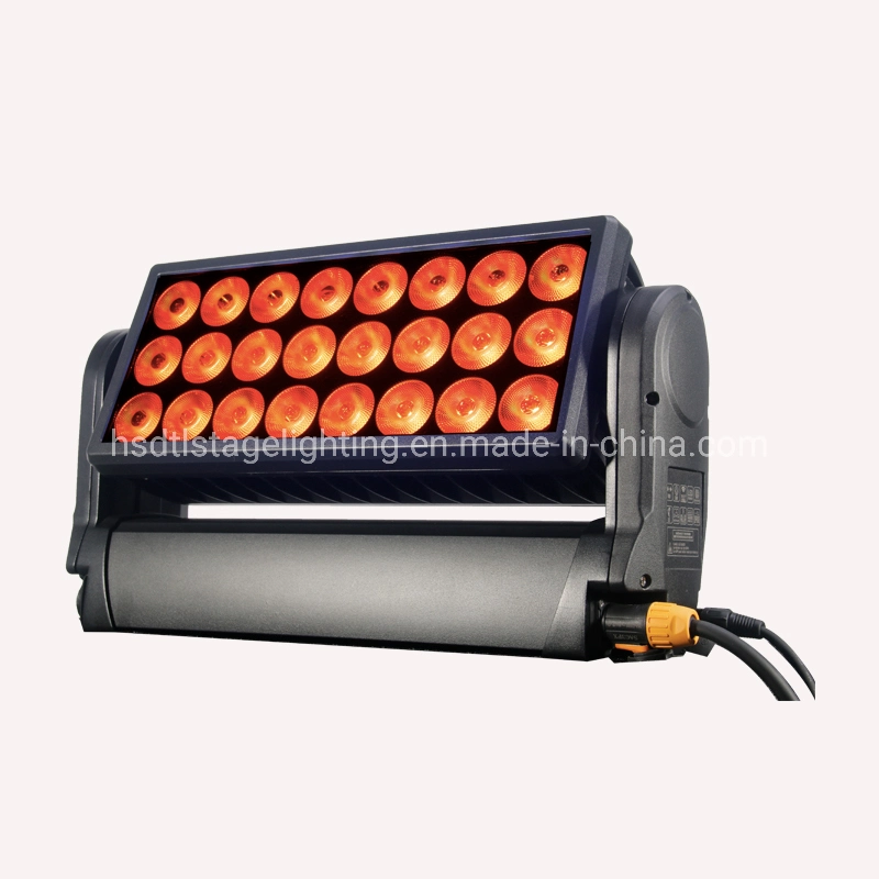 Wasserdichte China Stage Lighting Factory IP65 24pcs 15W LED Wash Bewegliche Scheinwerfer