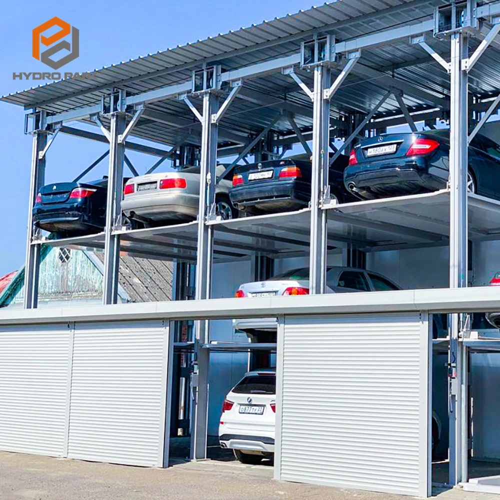 Hydraulische Vier Ebenen Parkplatz Vertikale Garage