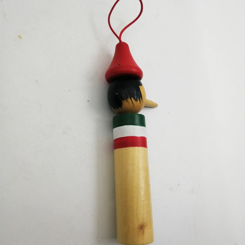 Pinocchio Round Face Long Nose Puppet Version Whistle