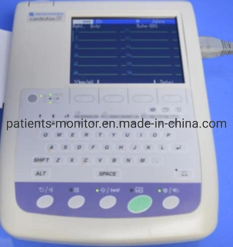 Nihon Kohden ECG/EKG 1250p 1250A 1250K 6-Channel Medical Machine Used