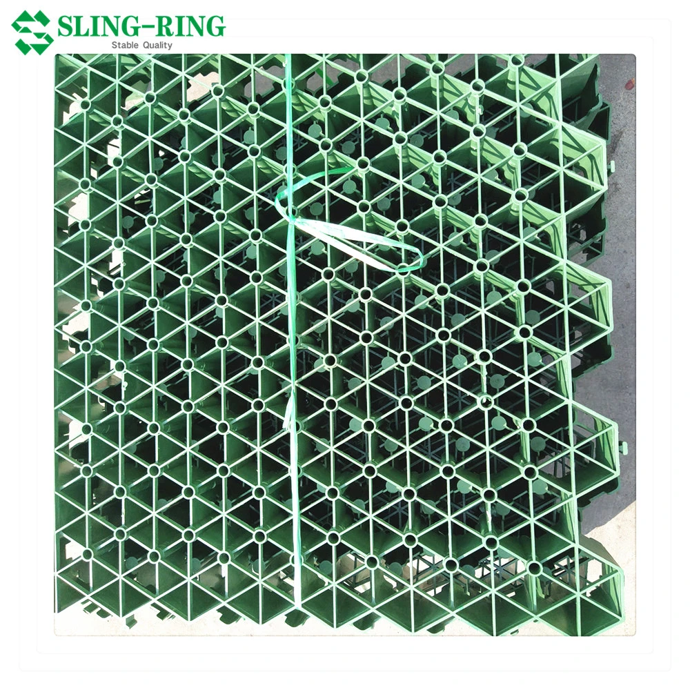 High quality/High cost performance  Interlocking Plastic Grass Grid Turf Paver Grid Geogrid for Car Parking Sale