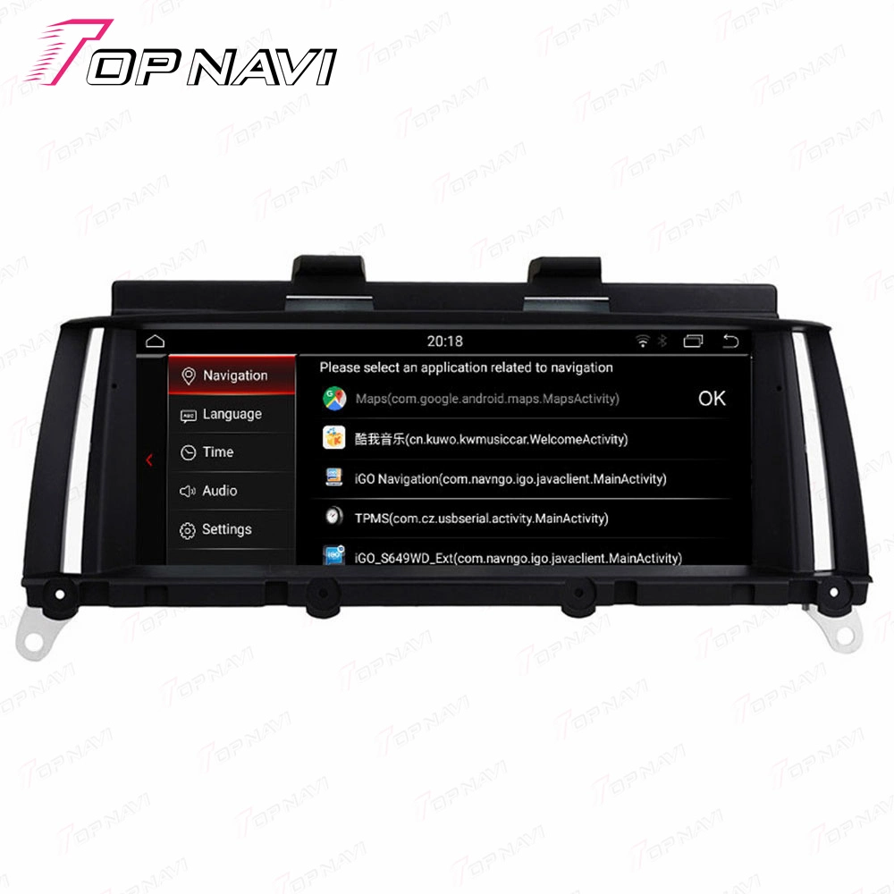 Heißer Verkauf 2 DIN Auto Android Video GPS Navigation für Serie X3/X4 F25/F26 2013 2014 2015 2016 Wireless Vertical Touch Angezeigt