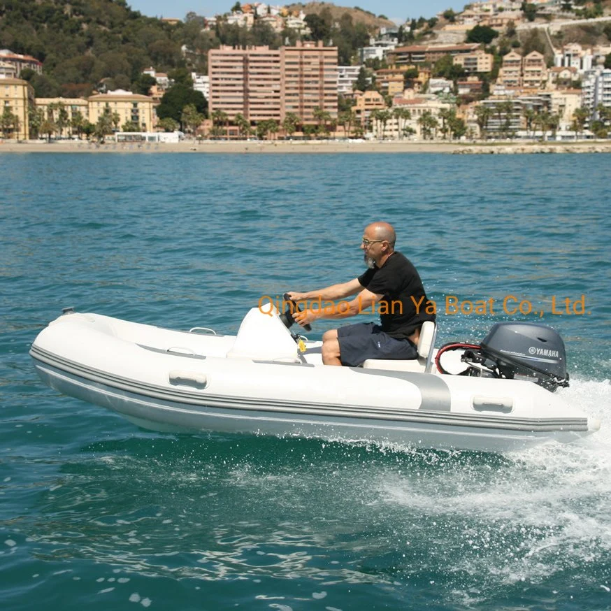 Liya 2.4-4.2m China Military Small Rib Boat with Motor for Sale