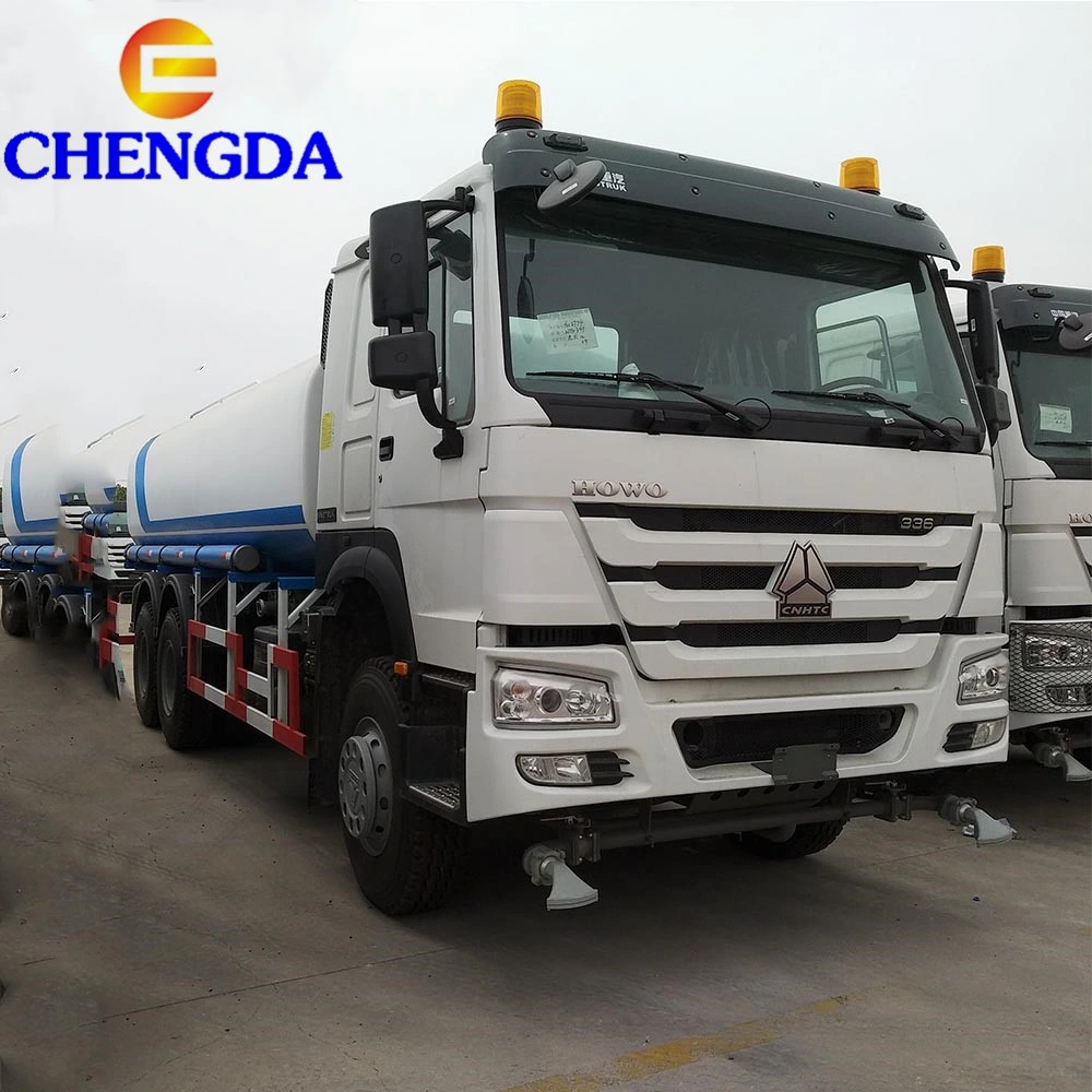 Used New China 6X4 371HP HOWO 30000 Liters Special Water Tank Tanker Truck