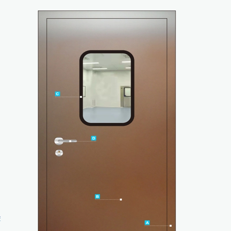 High Standard Sanitary Medical Doors Clean Hospital Doors