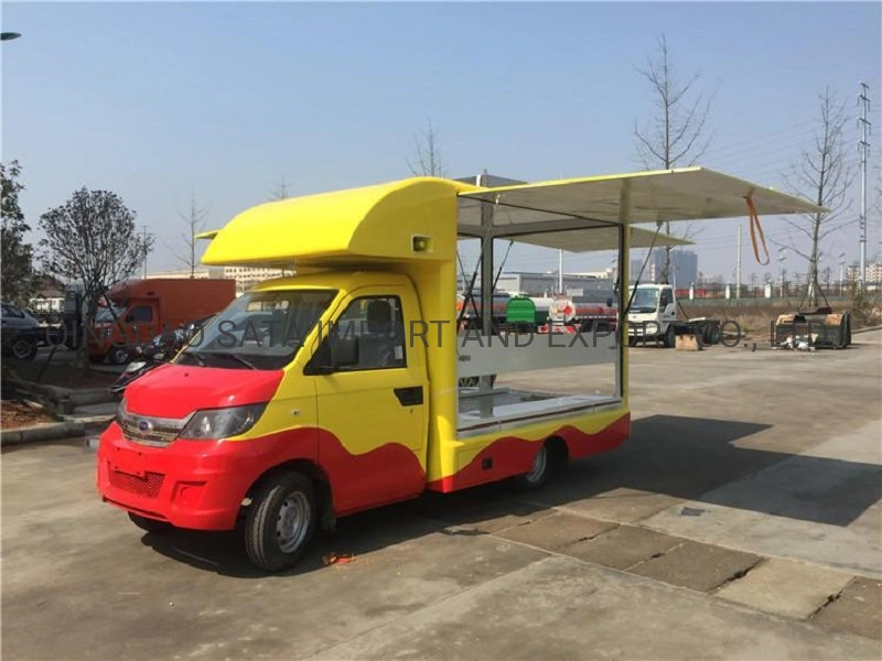 Popular Multi-Function Mini Food Truck Street Food Vending Van