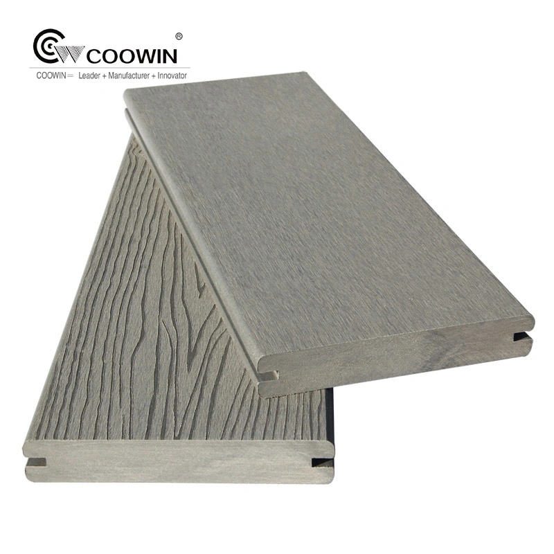 Wood Plastic Composite WPC Decking Boards with Stronger Color Stability and Durability