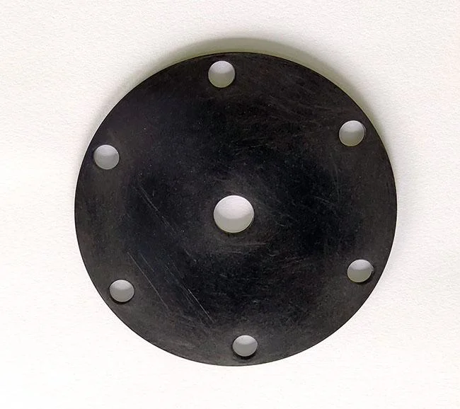 Wholesale/Supplier Heat Resistance Black NBR Rubber Round Hole Gasket