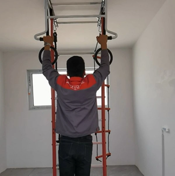 Parque Infantil de acero de calidad Formación interior Conjunto de equipos de gimnasio para bebés y niños