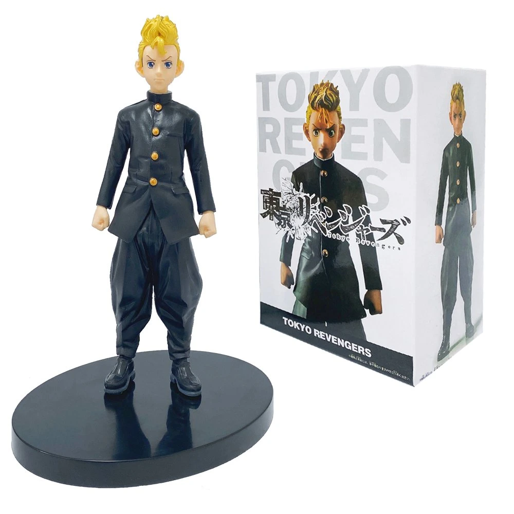 Pronto Stock Revengers Tóquio Anime Action Figure Manjiro Sano Chifuyu Matsuno Takemichi Hanagaki Manga Figurine