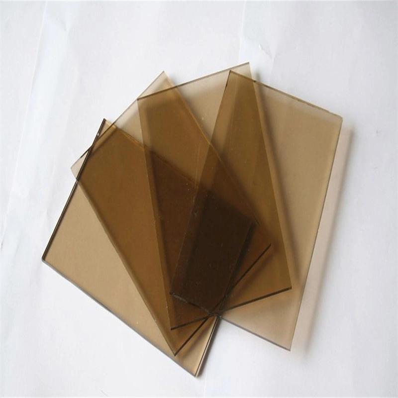 Tinted Glass Price 3mm 4mm 5mm 5.3mm 6mm 8mm Dark Grey Tinted Float Colored Glass Sheet