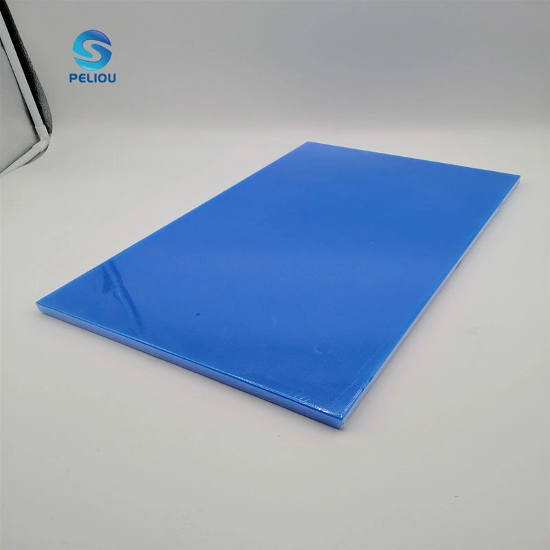 Non Slip Promotional Extra Large Organic Plastic PE Cutting Board Chopping Sheet for Kitchen