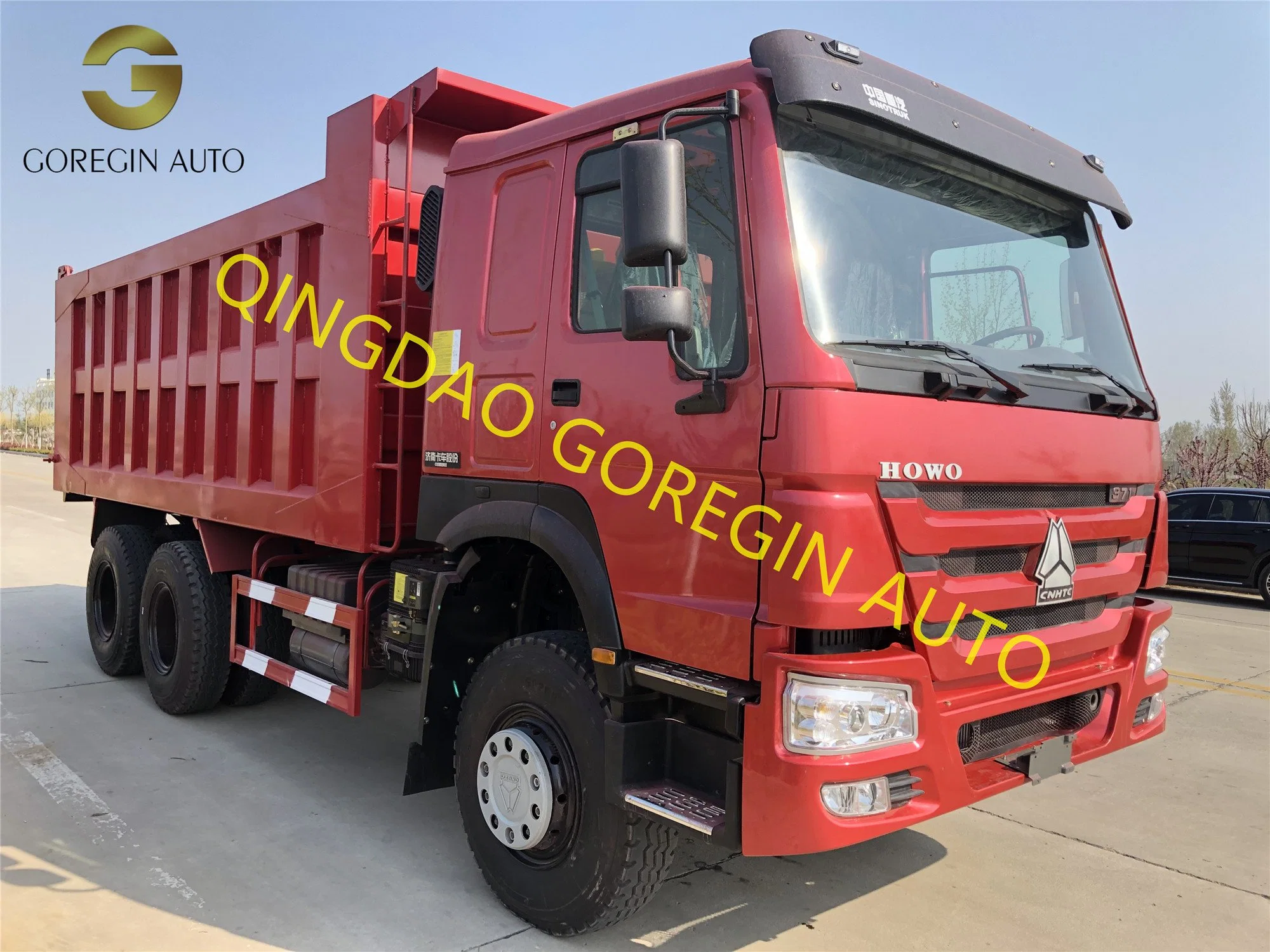 Hot Sale Good Quality 371HP 375HP 6*4 10 Wheels Used HOWO Dump Truck Tipper Truck for African Market