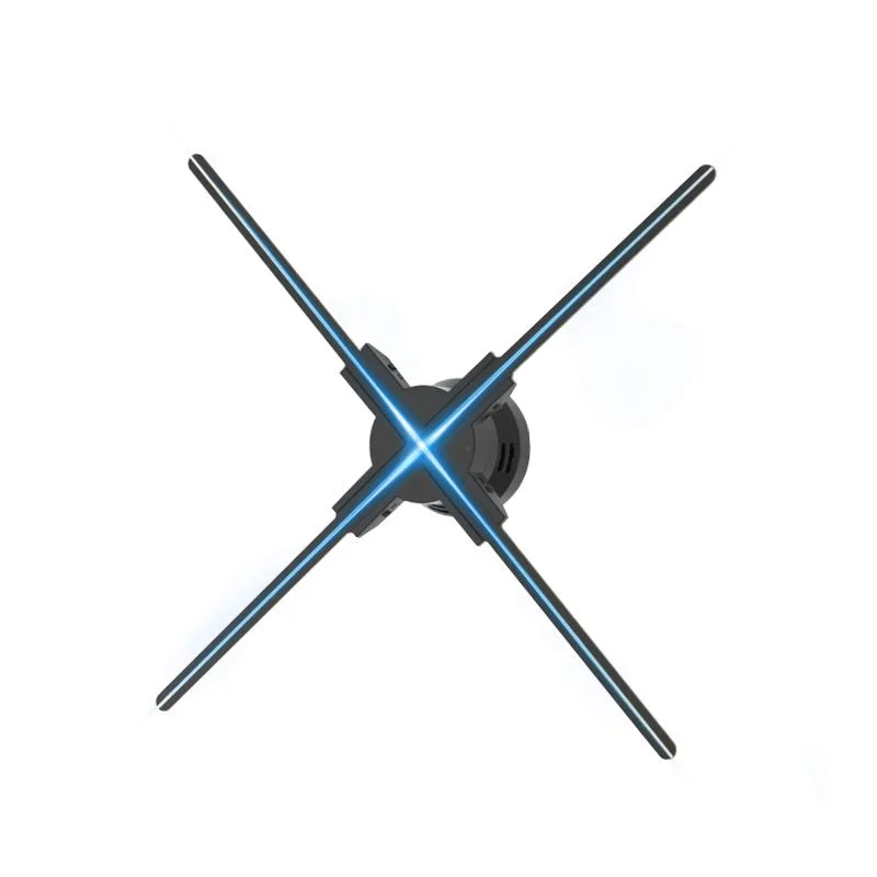 3D Hologram Fan for Indoor Outdoor Use Four Blades 3D Hologram Projector