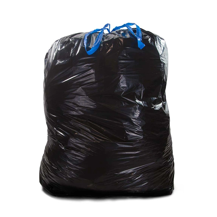 Black Roll HDPE Garbage Plastic Bag in Rolls