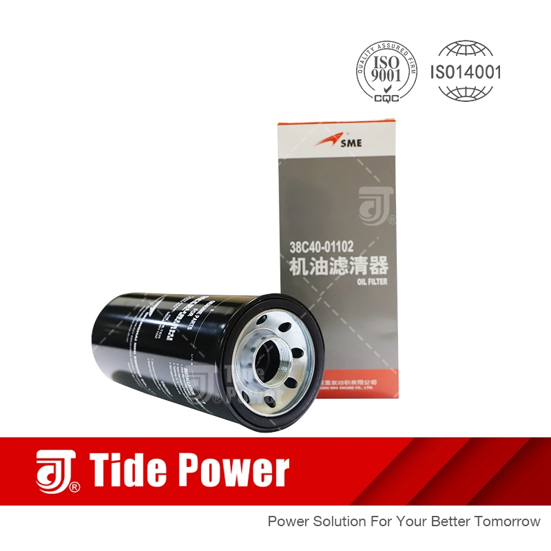 Shanghai pyme Mhi Mitsubishi piezas del motor S6r S6r2 S12r S16r S12r-Pta-C S12r2-Pta2-C A S12r2-Ptaa2-C2-C Ptaa Pta2-C by pass cartucho de filtro de aceite de derivación 38c40-02102