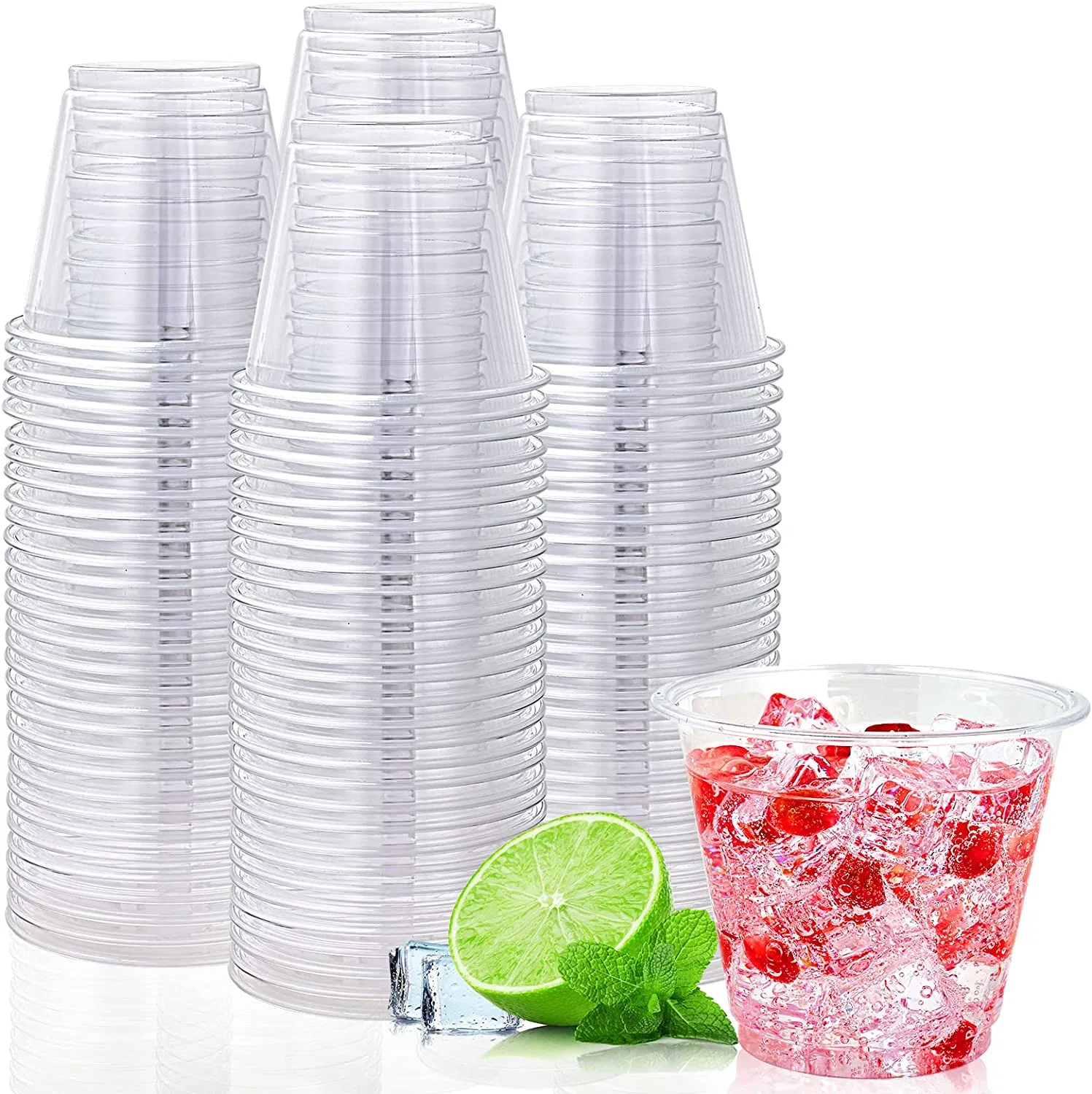 Disposable 78mm Cold Pet Cups