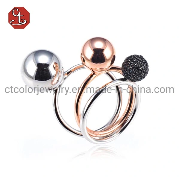 Wholesale/Supplier New Model Special Fashion Jewelry 925 Sterling Silver Cubic Zircon Rings